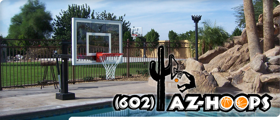 Az Hoops Arizona S Installed, Basketball Hoops For Pools Inground
